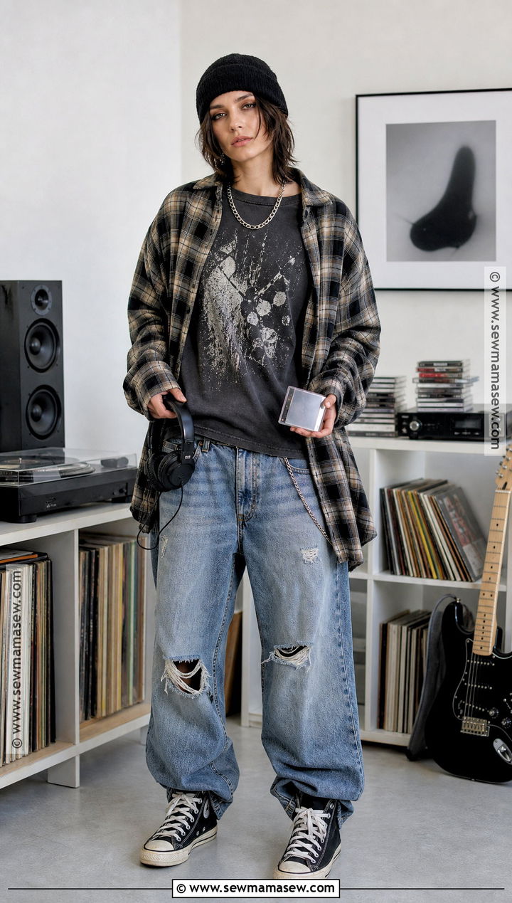 Casual 1990s Grunge Costume - 35 casual halloween costumes