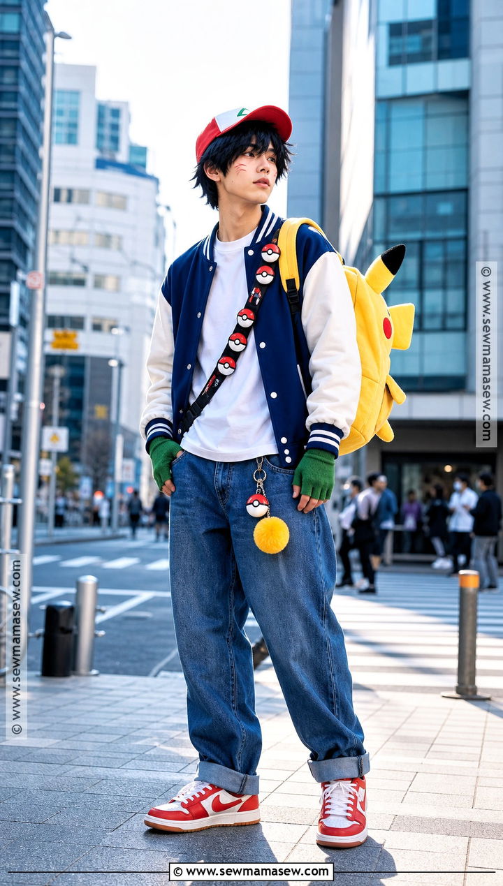 Casual Ash Ketchum Costume - 30 ash costume ideas