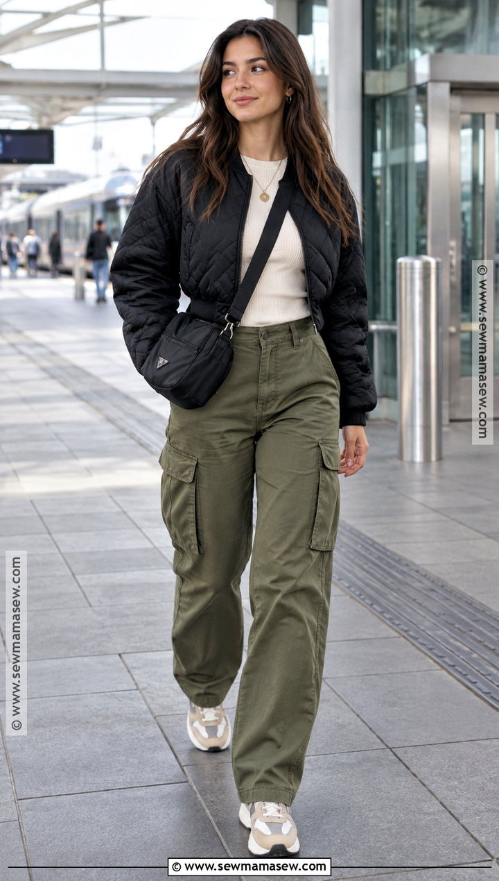 Casual Autumn Outfit With Cargo Pants - 25 casual autumn outfits