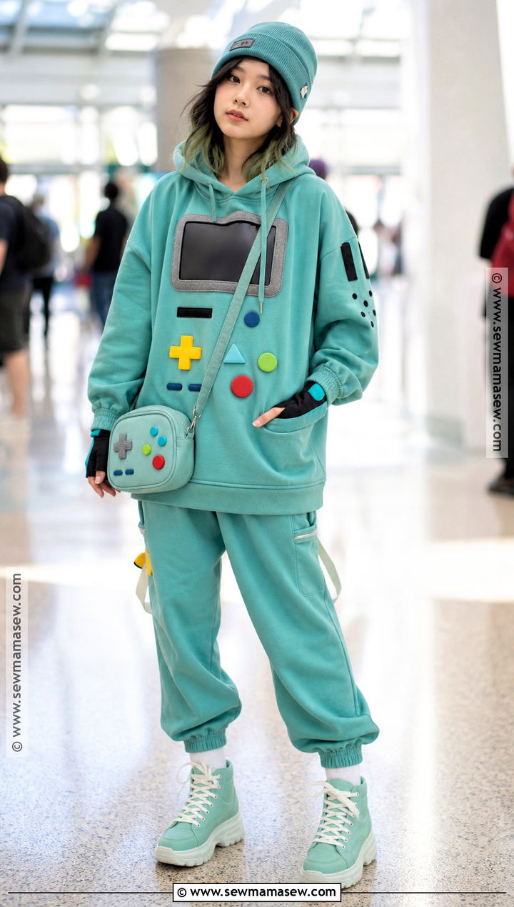 Casual BMO Hoodie Cosplay - 30 bmo cosplay ideas
