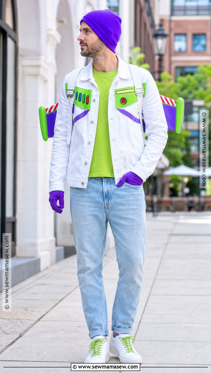 Casual Buzz Lightyear Costume With Jeans - 40 buzz lightyear costume ideas