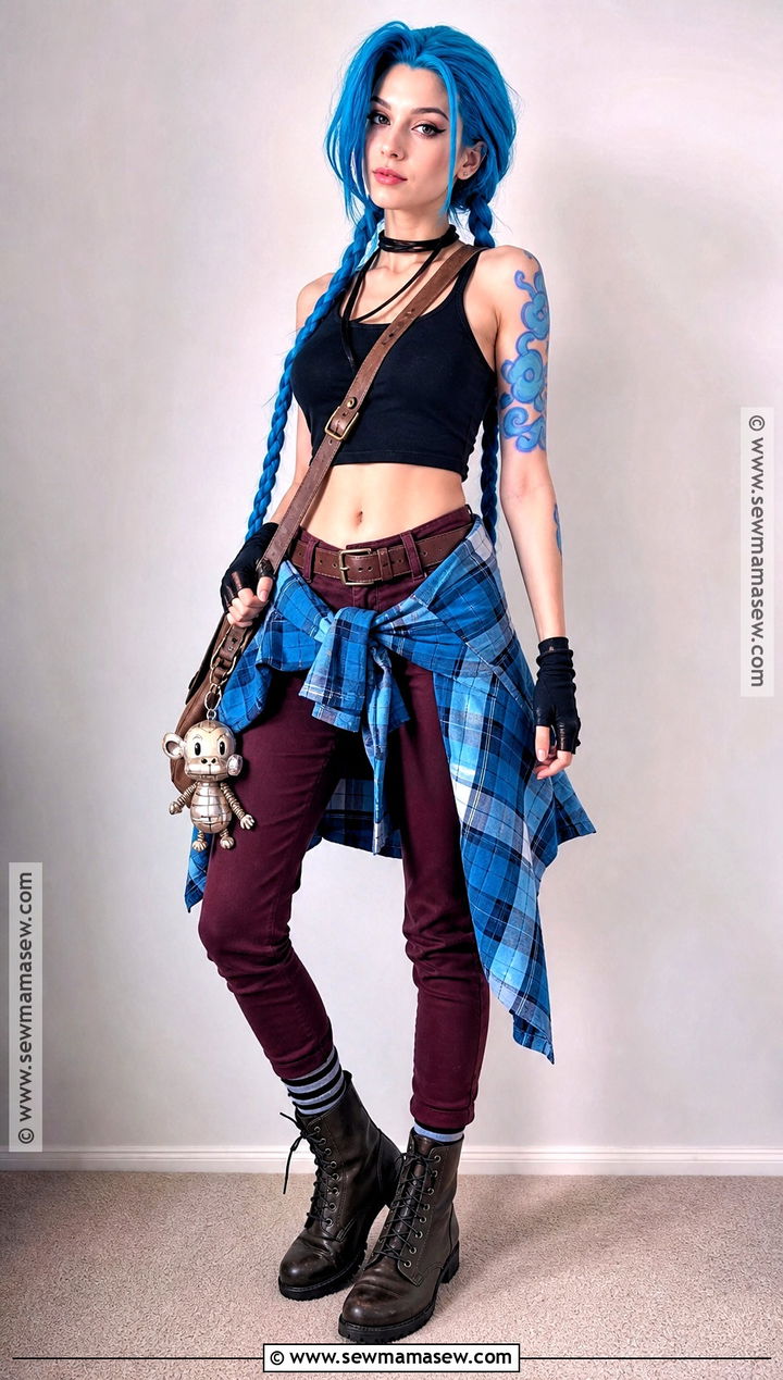 Casual Closet Jinx Cosplay - 45 jinx cosplay ideas