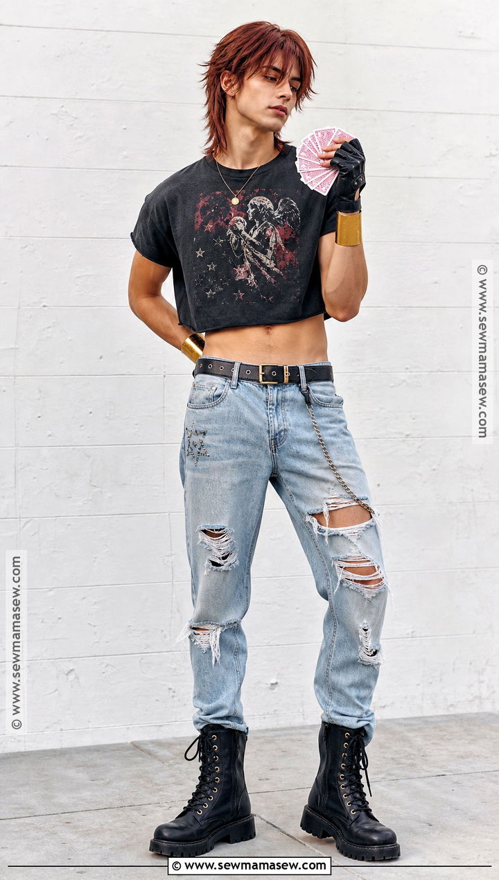 Casual Crop Top Gambit Cosplay - 30 gambit cosplay ideas