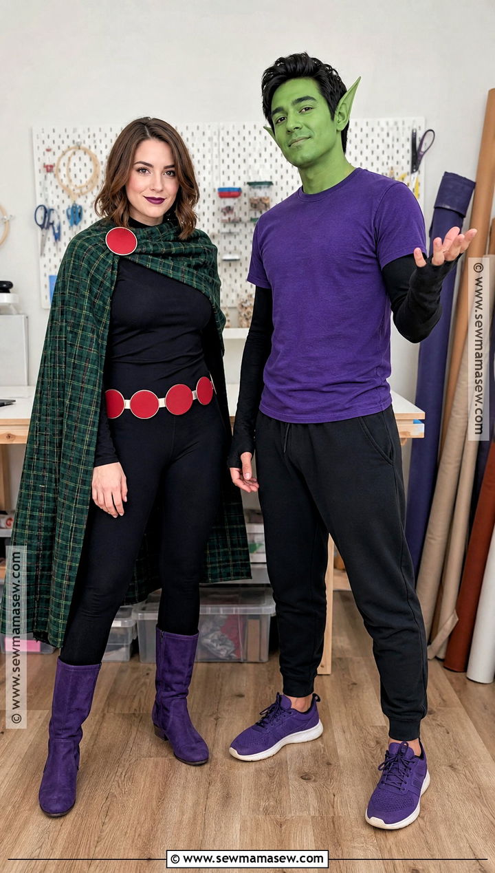 Casual DIY Raven And Beast Boy Costume - 40 raven and beastboy titans costume ideas