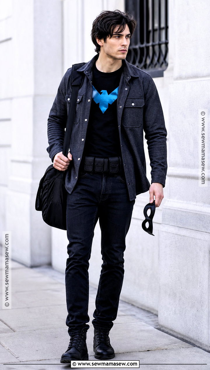 Casual Dick Grayson Reveal Cosplay - 45 nightwing cosplay ideas