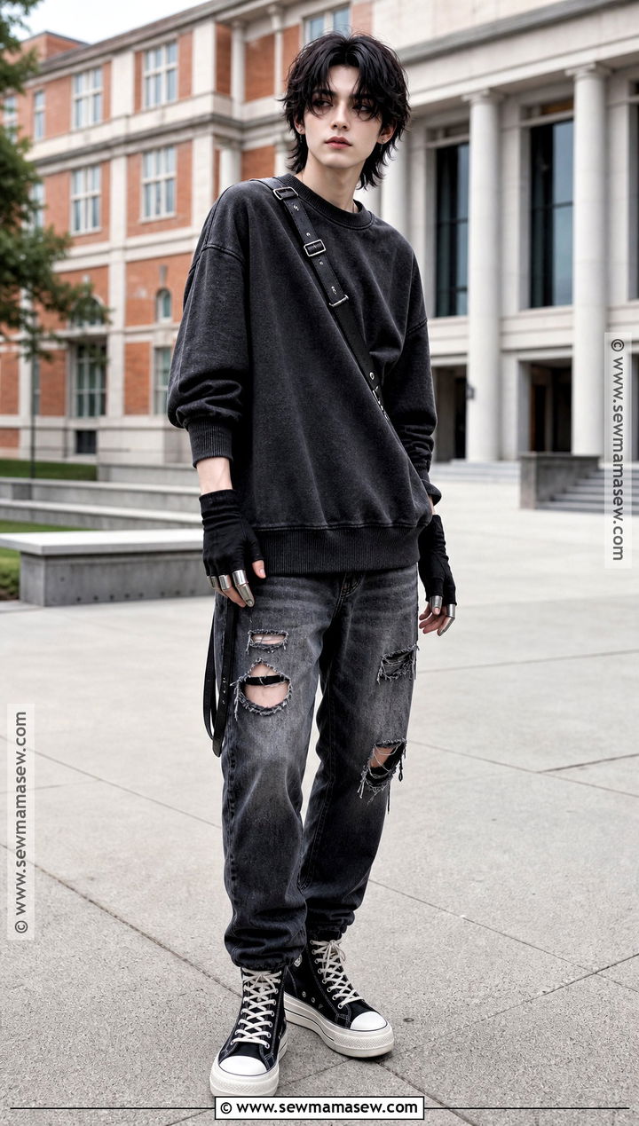 Casual Edward Scissorhands Costume - 45 edward scissorhands costume ideas