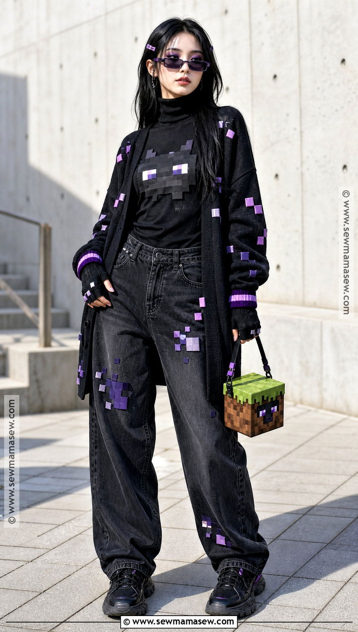 Casual Enderman Cosplay - 35 enderman cosplay ideas
