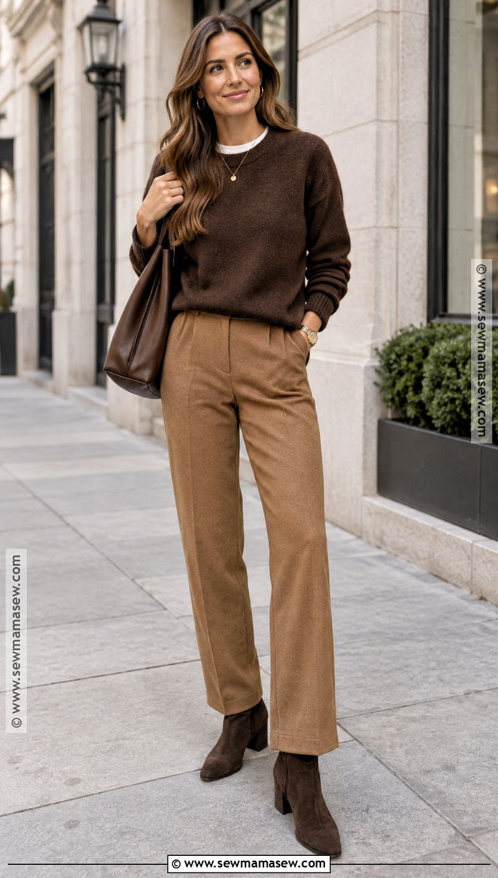 Casual Fall Monochrome Brown Outfit - 30 casual fall outfits