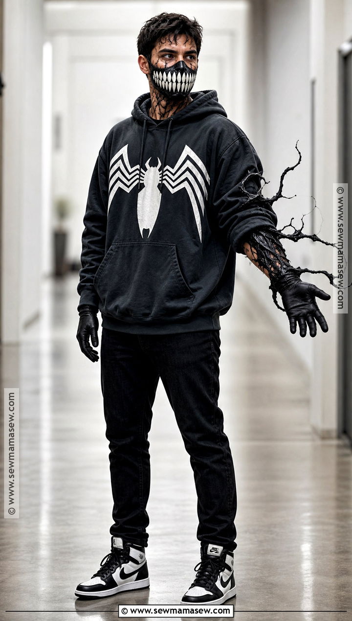 Casual Hoodie Venom Cosplay - 30 venom cosplay ideas