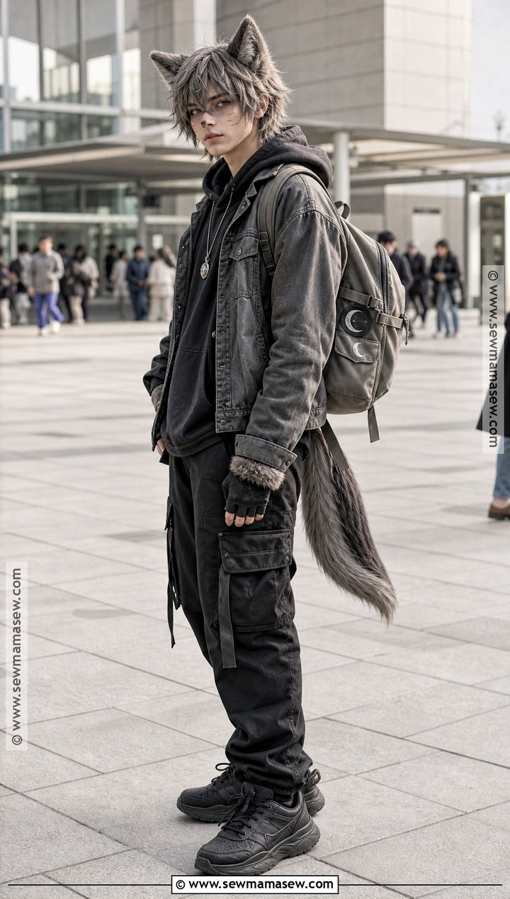 Casual Human Wolf Cosplay - 30 wolf cosplay ideas