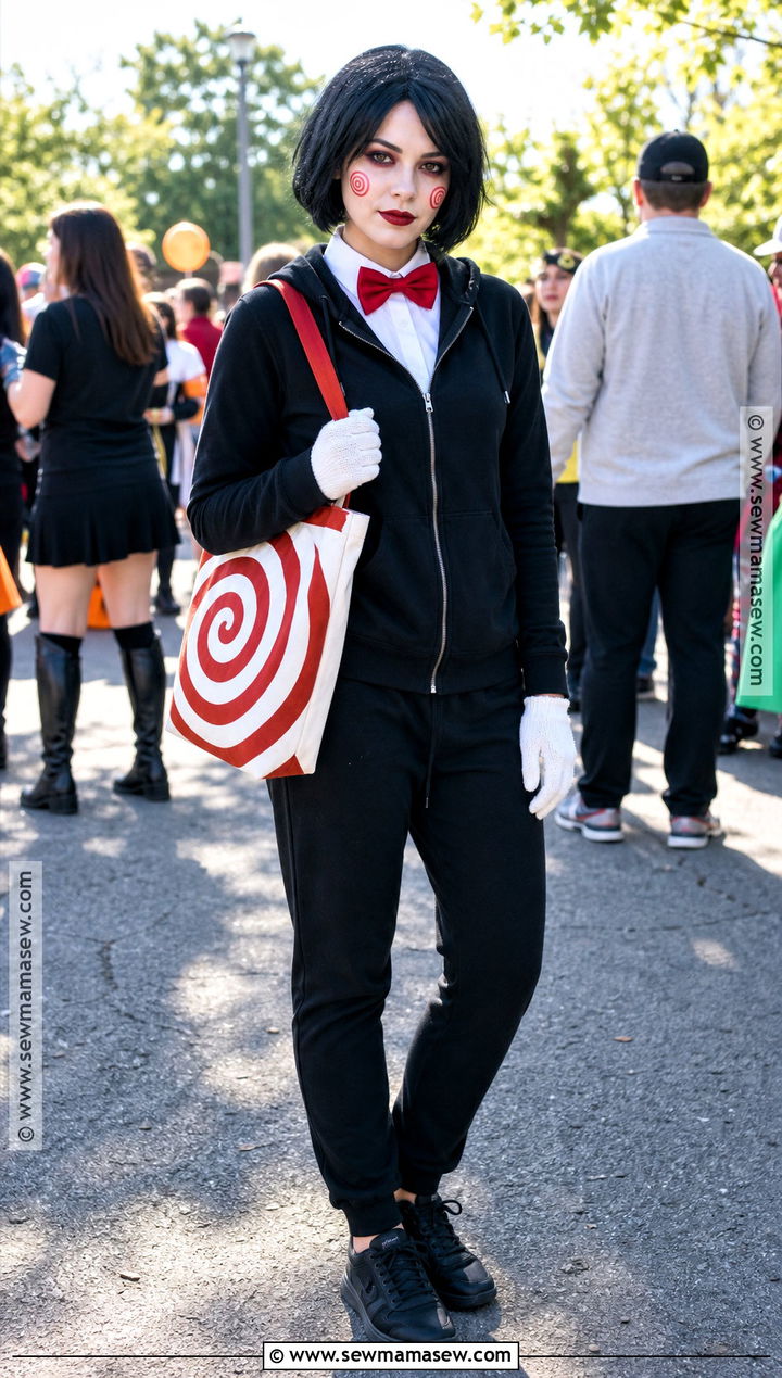 Casual Jigsaw Costume With Hoodie - 40 jigsaw costume ideas for women