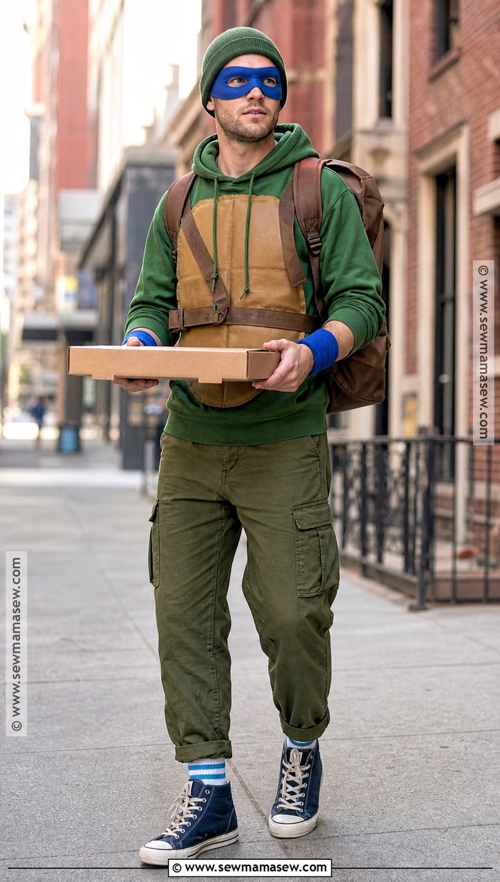 Casual Leonardo Ninja Turtles Costume For Men - 40 ninja turtles costume ideas