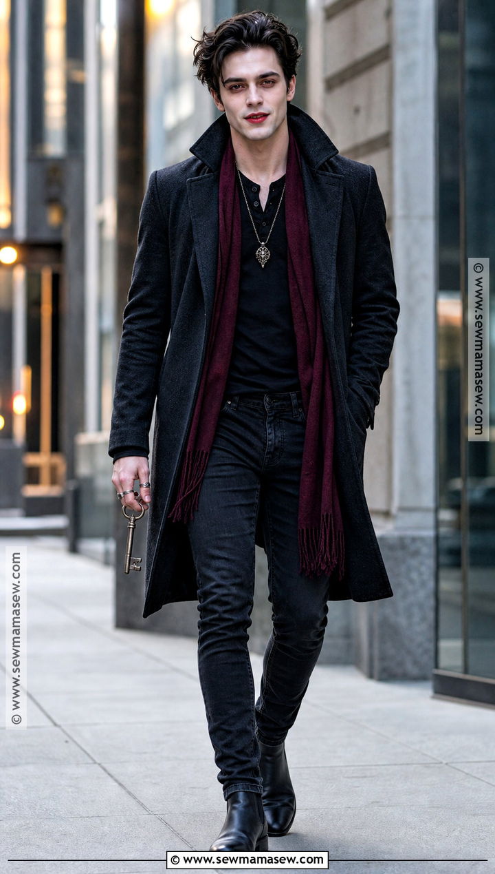Casual Mens Vampire Costume - 30 vampire costume outfit ideas
