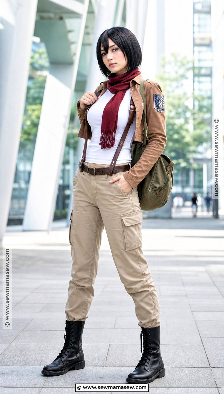 Casual Mikasa Costume - 30 mikasa costume ideas