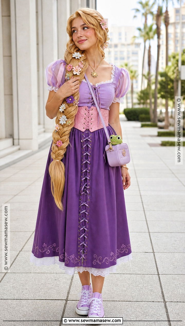 Casual Modern Rapunzel Cosplay - 35 rapunzel cosplay ideas
