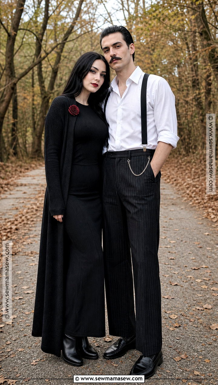 Casual Morticia And Gomez Costume - 40 morticia and gomez addams costume ideas