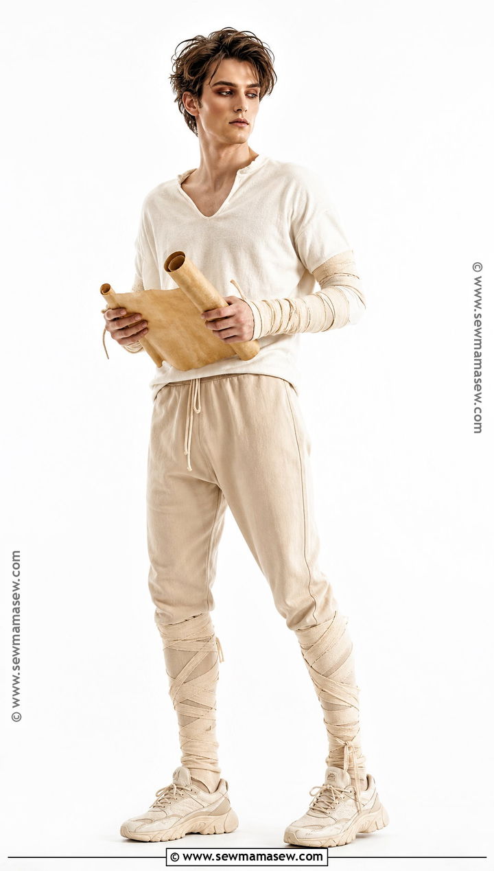 Casual Mummy Costume With Neutral Layers - 35 casual halloween costumes