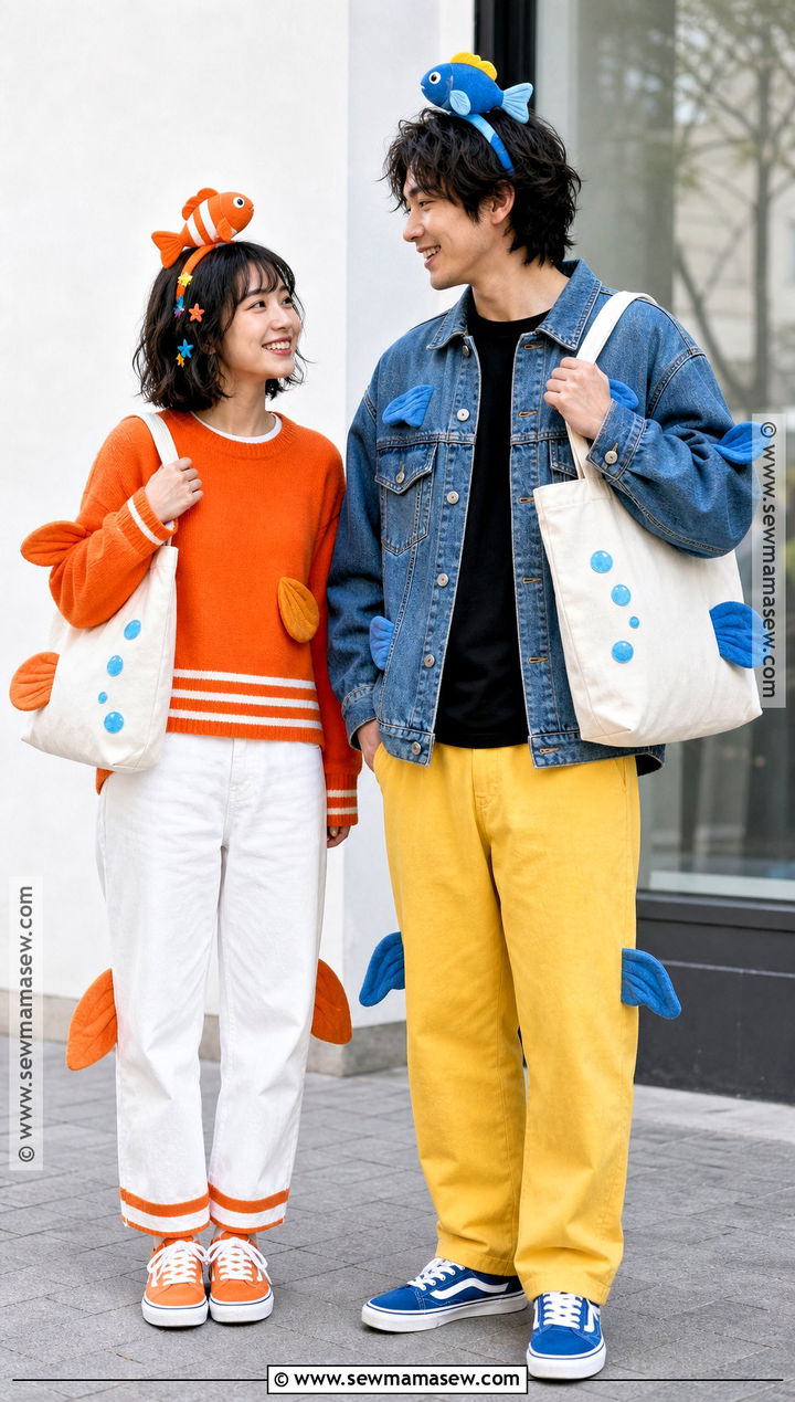 Casual Nemo And Dory Costume - 30 nemo and dory costume ideas