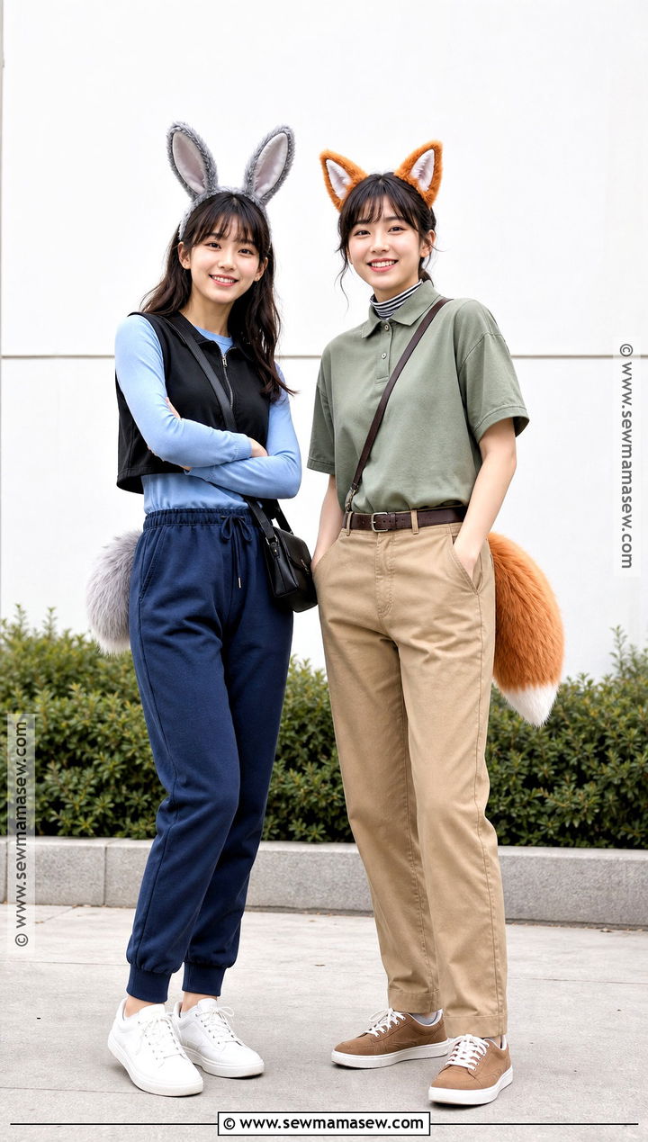 Casual Nick Wilde And Judy Hopps Costume - 30 nick wilde and judy hopps costume ideas