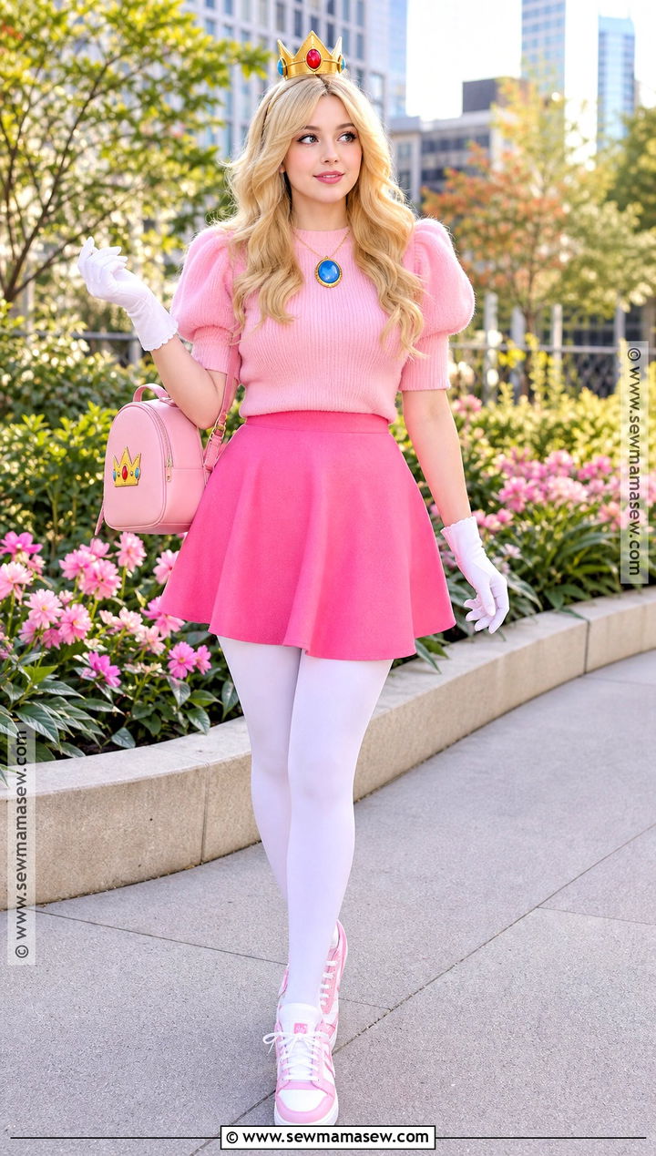 Casual Princess Peach Cosplay - 35 princess peach cosplay ideas