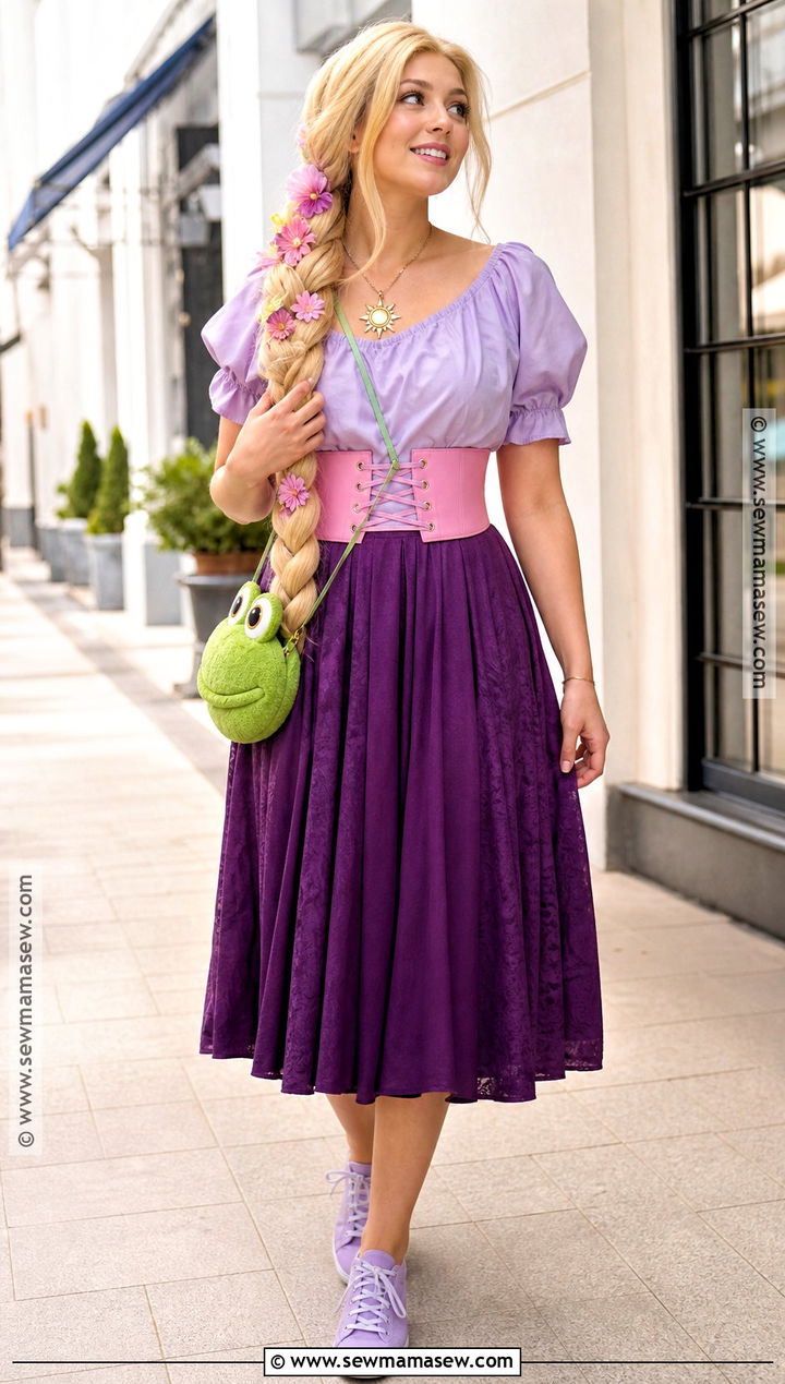 Casual Rapunzel Costume - 30 tangled rapunzel costume ideas