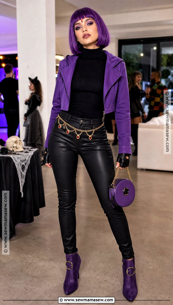 Casual Raven Halloween Party Outfit - 30 Raven Teen Titans Go Outfit Halloween Ideas