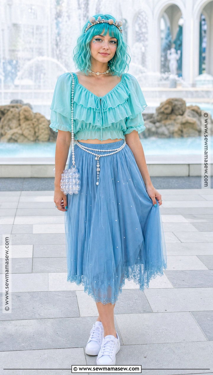 Casual Sea Fairy Cookie Costume - 30 Sea Fairy Cookie Costume Ideas