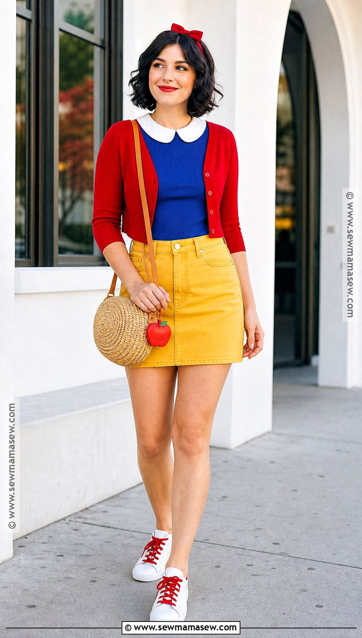 Casual Snow White Costume - 40 snow white halloween costume ideas