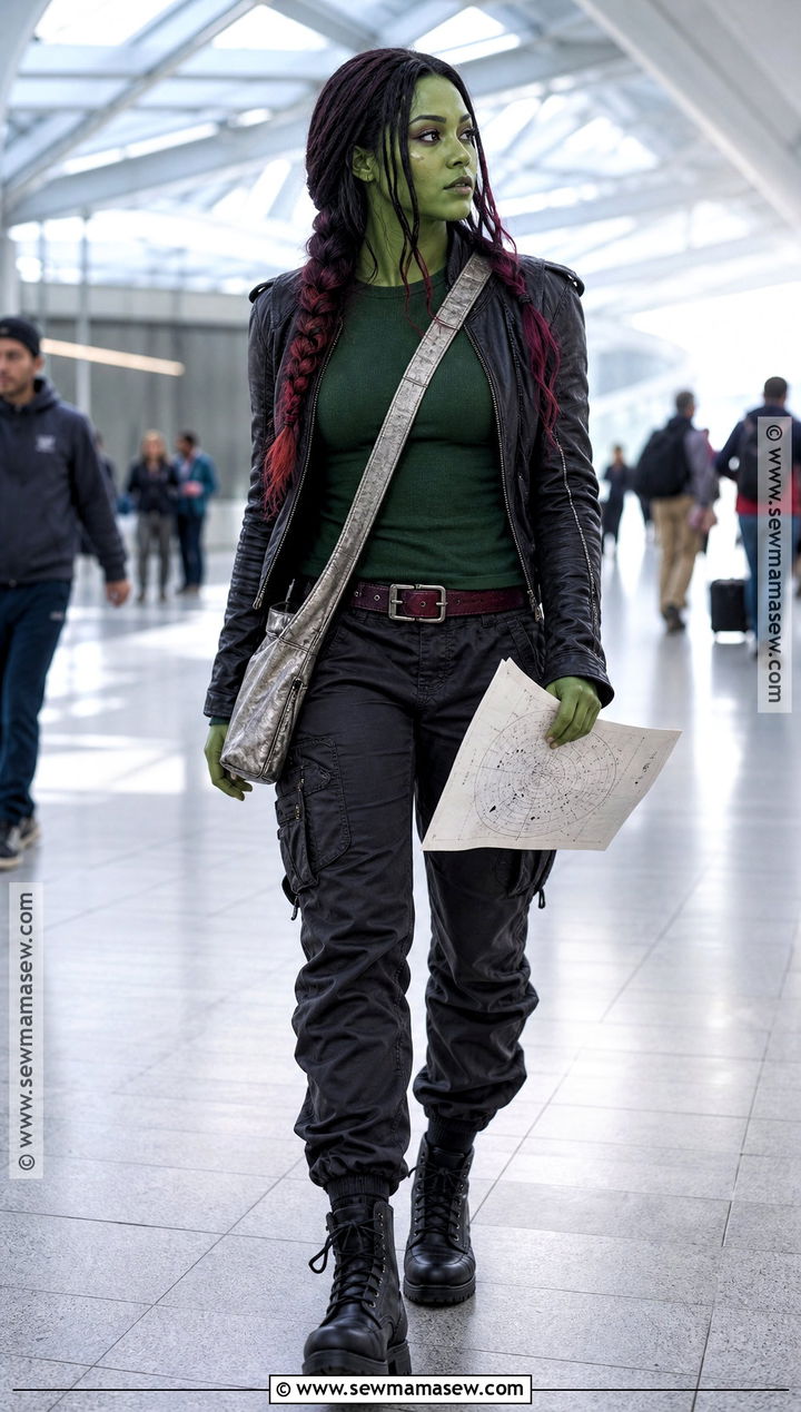 Casual Space Traveler Gamora Costume - 35 gamora costume ideas
