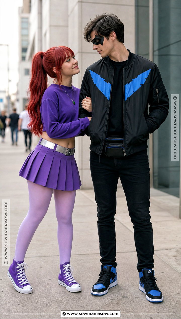 Casual Starfire And Nightwing Costume - 35 starfire and nightwing costume ideas