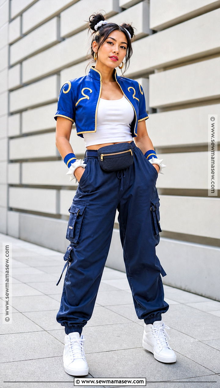 Casual Streetwear Chun Li Cosplay - 40 chun li cosplay ideas