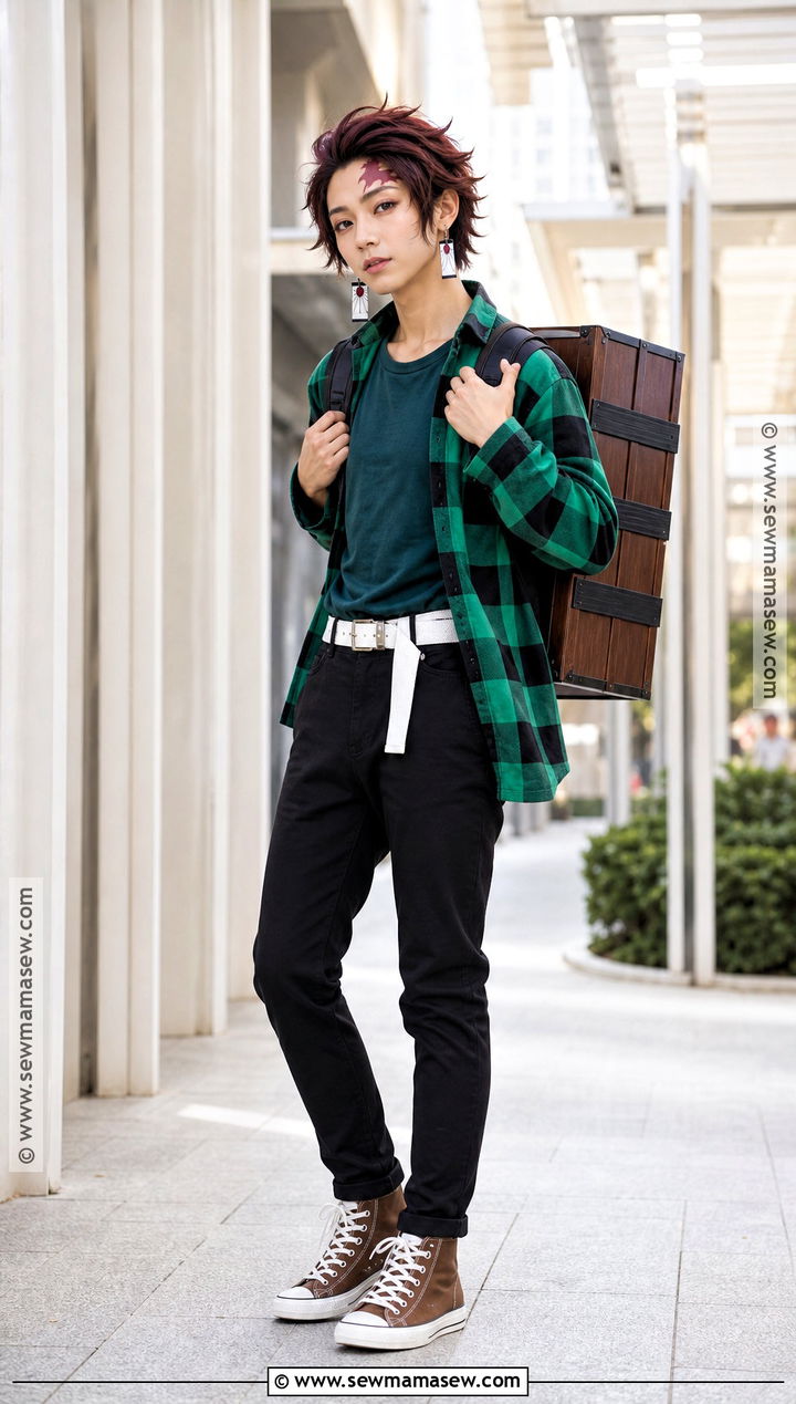 Casual Tanjiro Cosplay - 40 tanjiro cosplay ideas