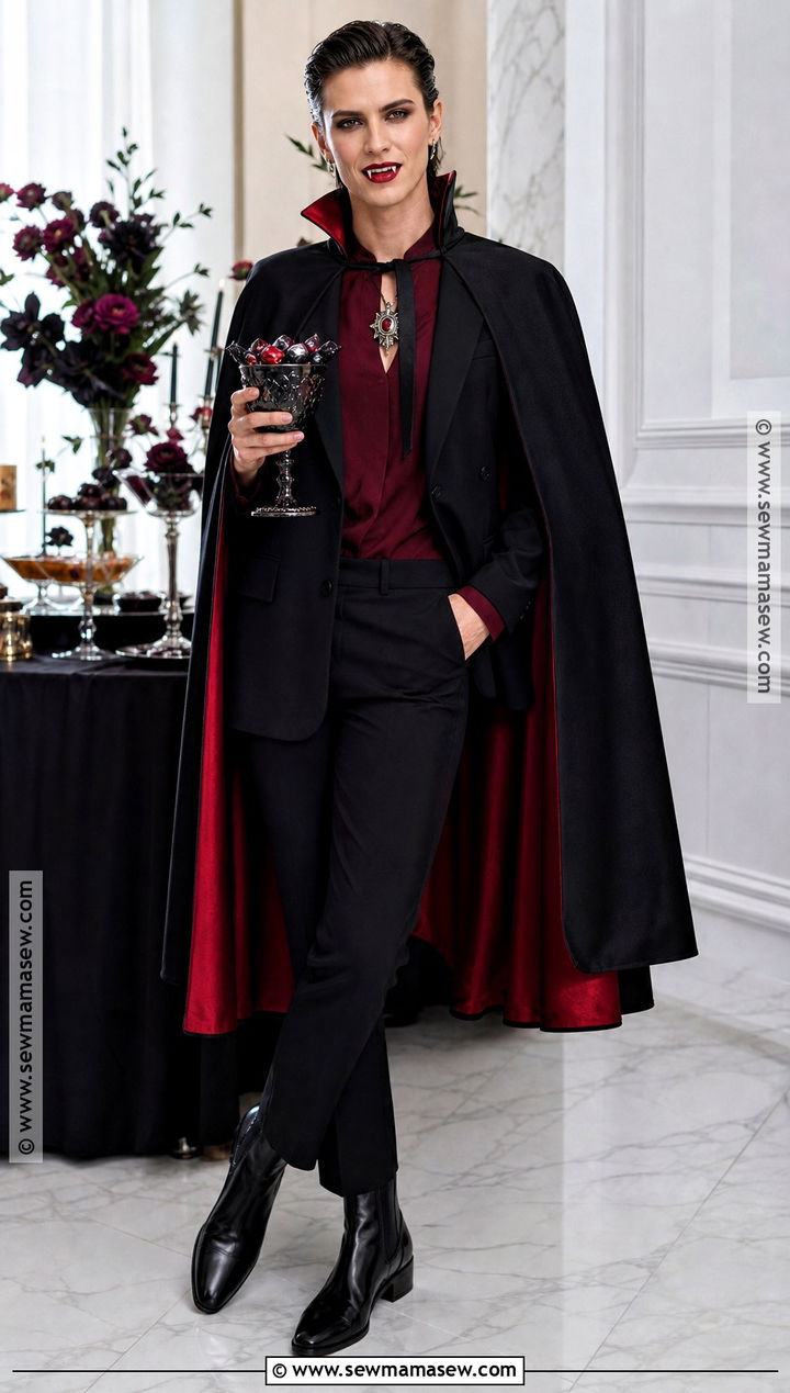 Casual Vampire Costume With Blazer - 35 casual halloween costumes