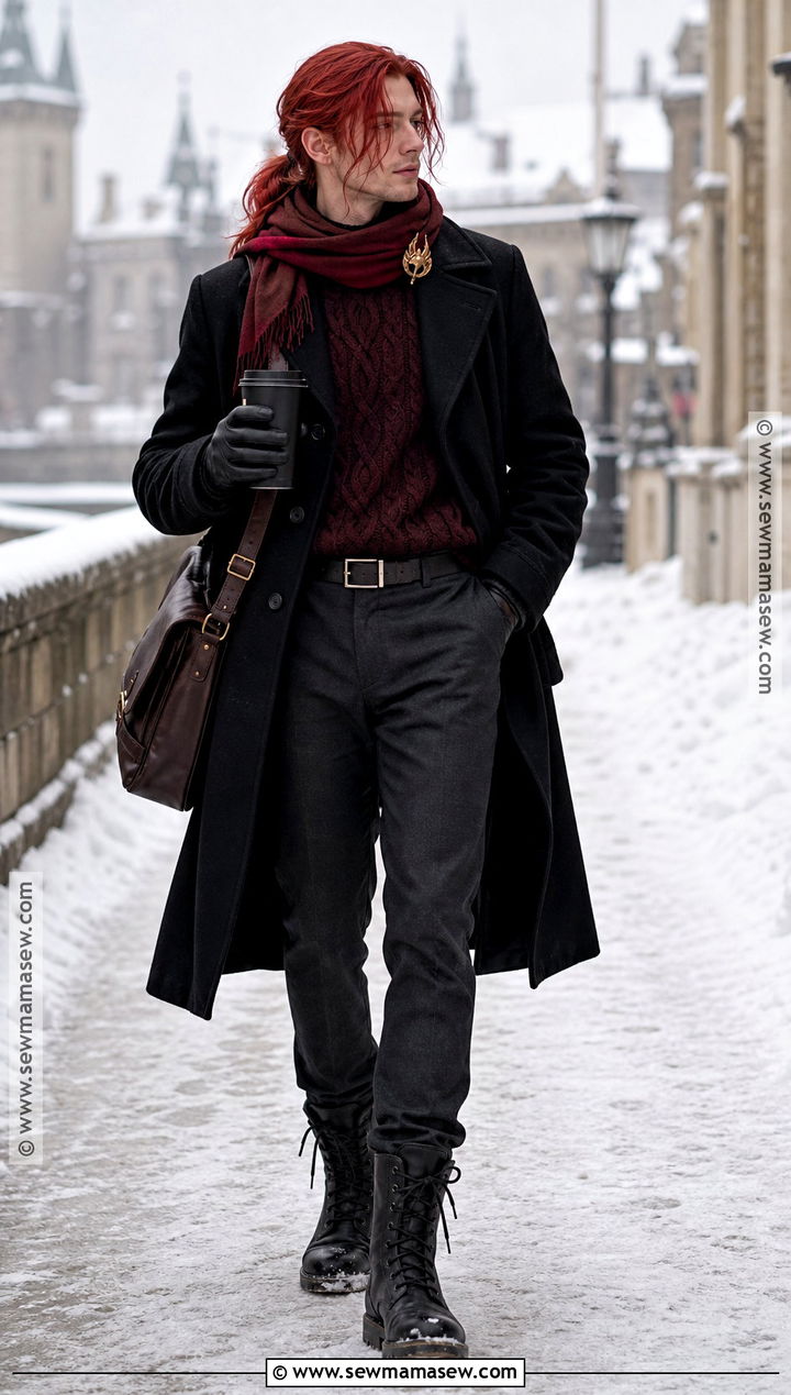 Casual Winter Diluc Cosplay - 30 diluc cosplay ideas