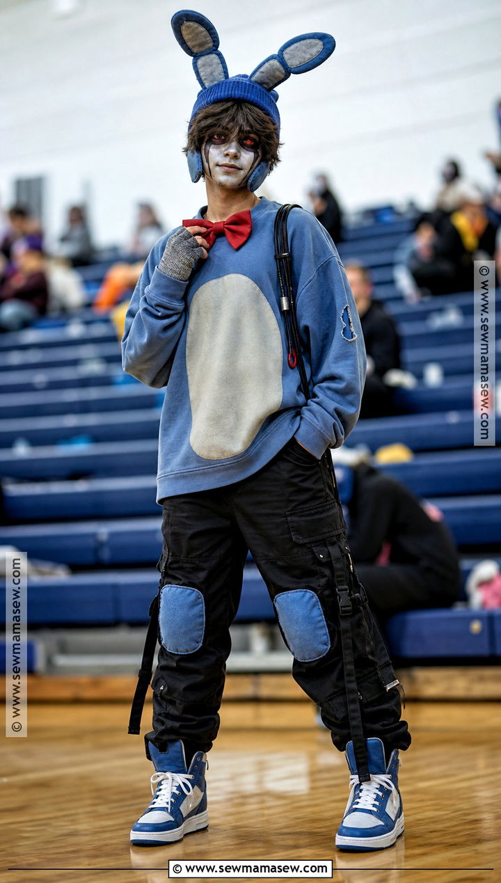 Casual Withered Bonnie Cosplay - 30 Withered Bonnie Cosplay Ideas