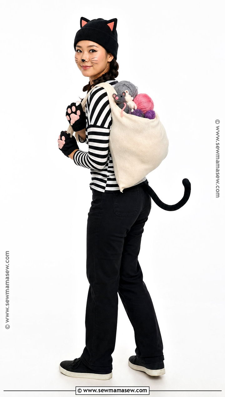 Cat Burglar Costume - 35 punny halloween costumes