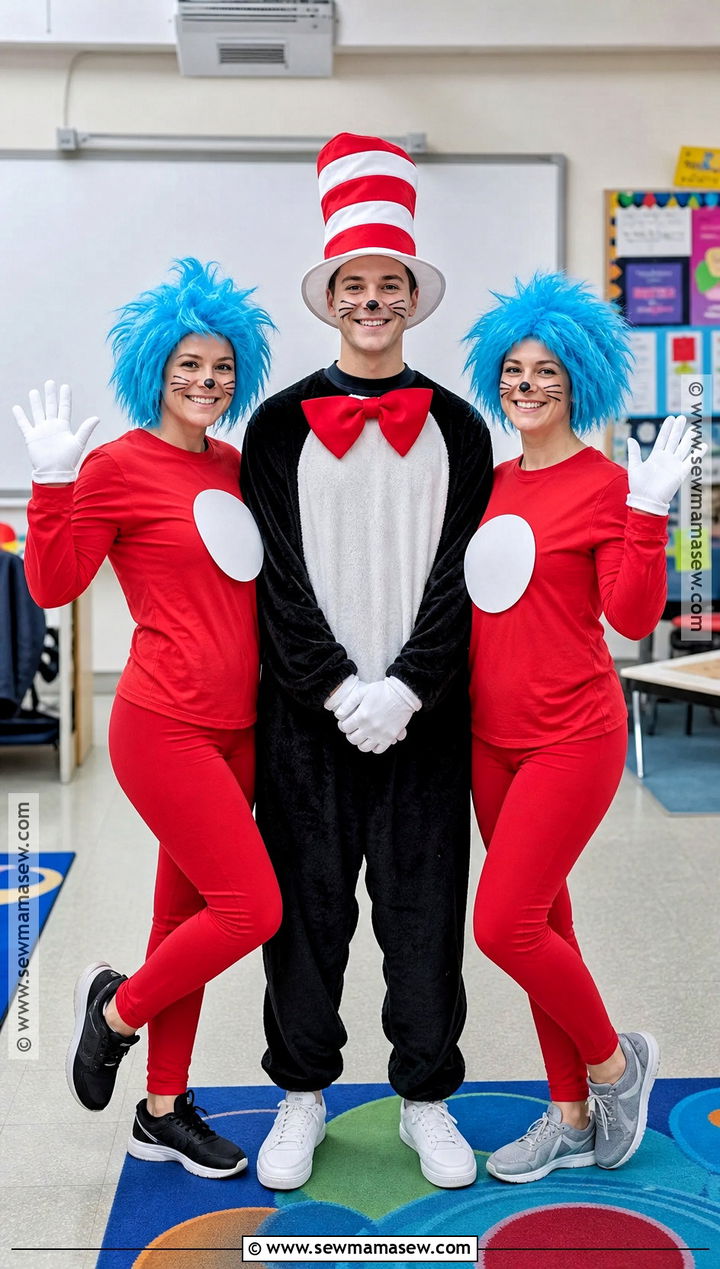 Cat In The Hat And Things Costume - 35 costume ideas for 3