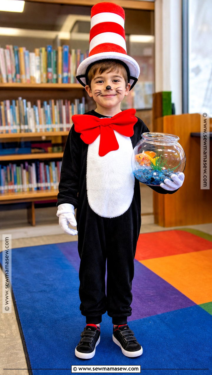 Cat In The Hat Costume - 30 dr seuss week dress up ideas