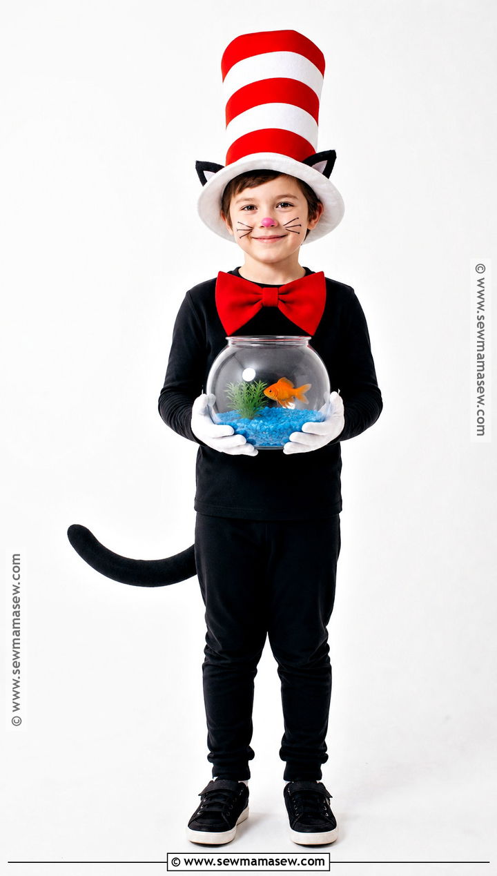 Cat In The Hat Costume - 30 easy storybook character costumes