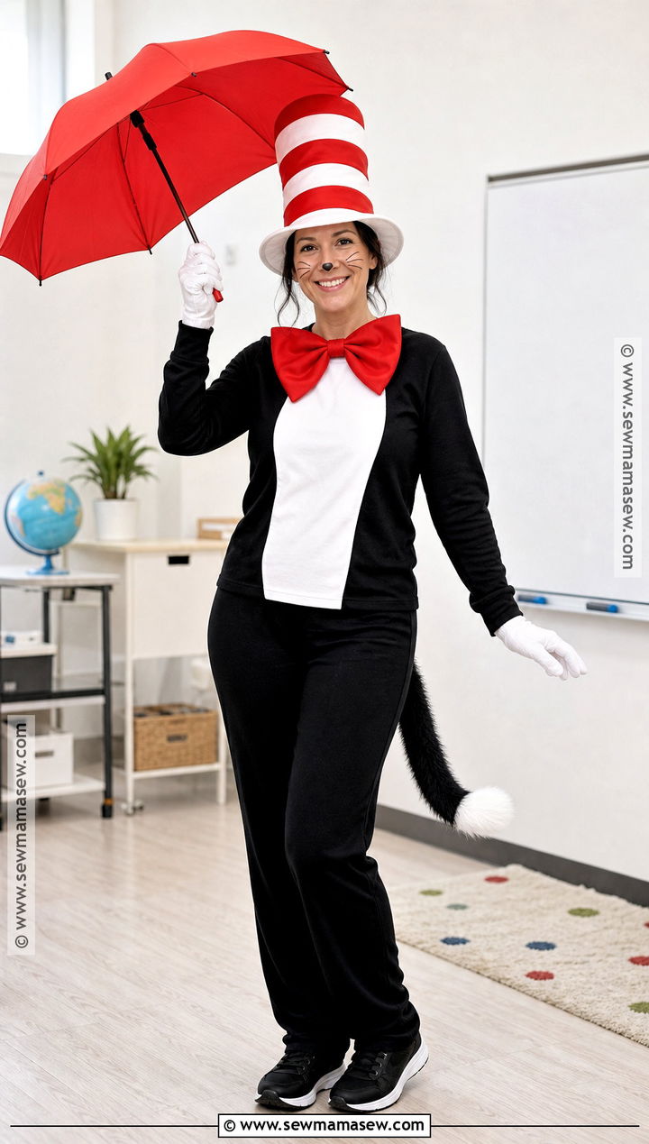 Cat In The Hat Costume - 35 book characters costumes