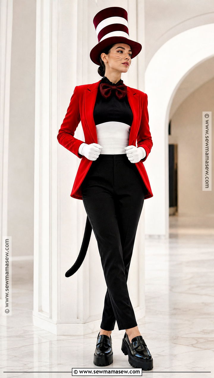 Cat In The Hat Costume With Red Blazer - 30 cat in the hat costume women's ideas