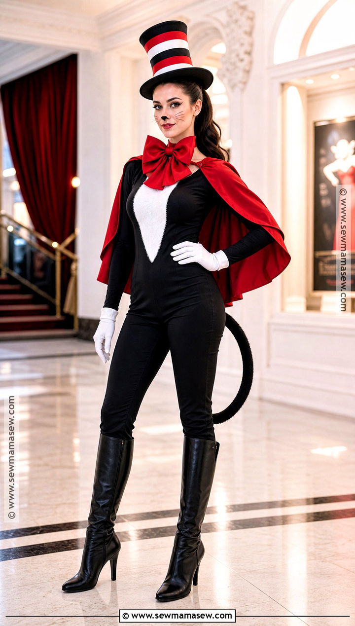 Cat In The Hat Costume With Red Cape - 30 cat in the hat costume women's ideas