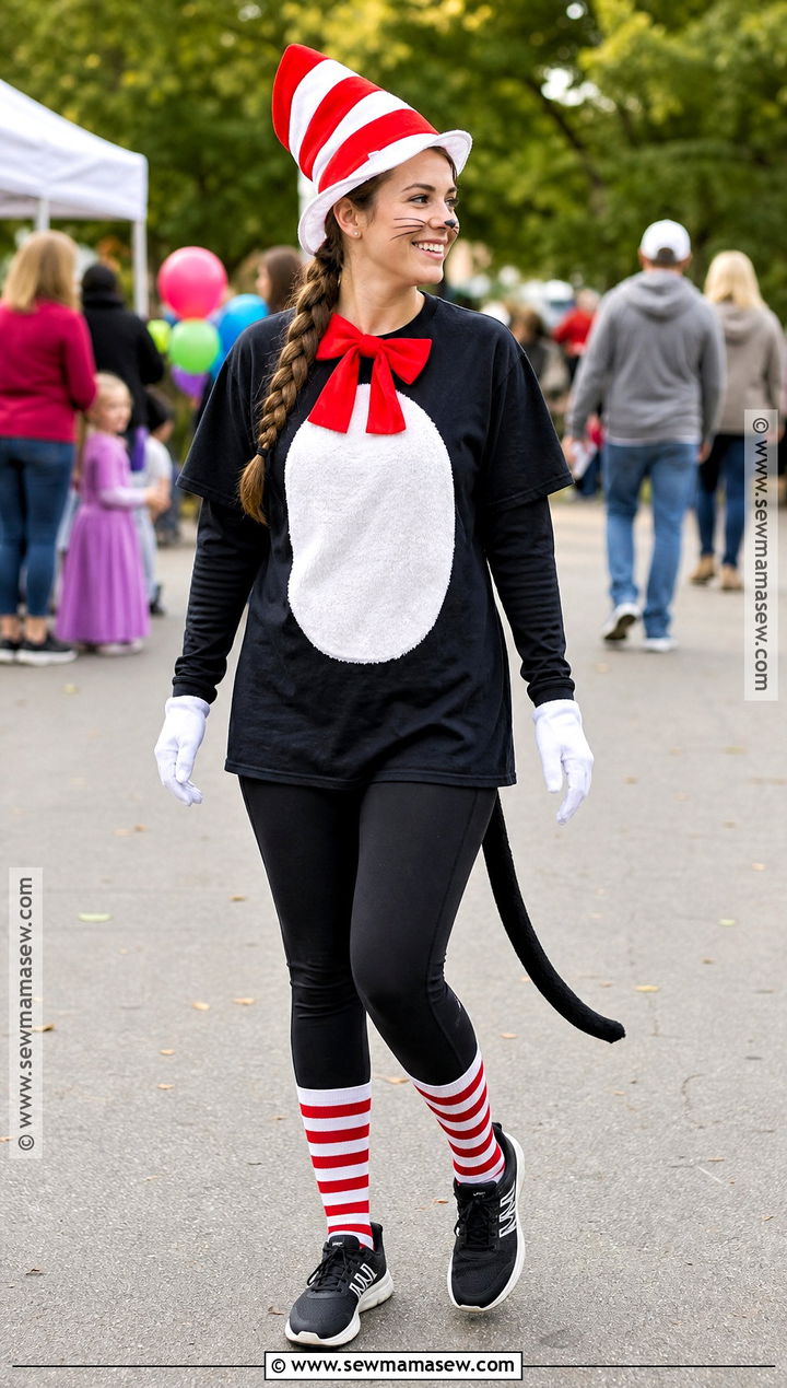 Cat In The Hat Costume With Sneakers - 30 cat in the hat costume women's ideas