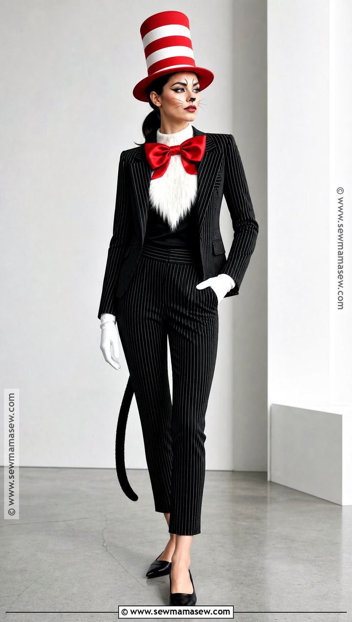 Cat In The Hat Costume With Striped Suit - 30 cat in the hat costume women's ideas