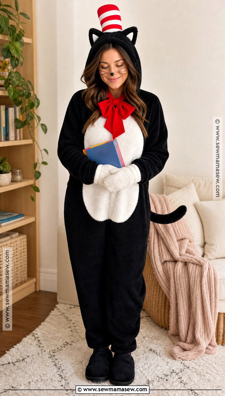 Cat In The Hat Pajama Costume - 30 cat and the hat costume ideas