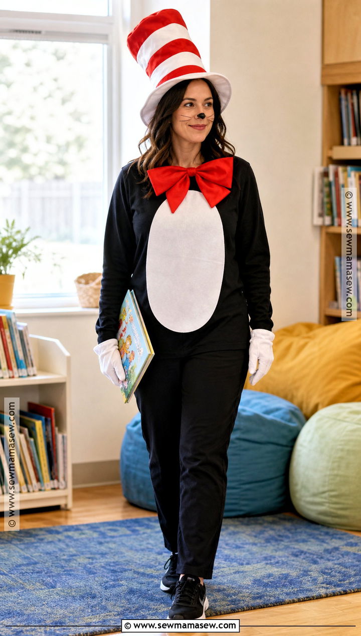 Cat In The Hat Teacher Costume - 30 teacher costumes for halloween