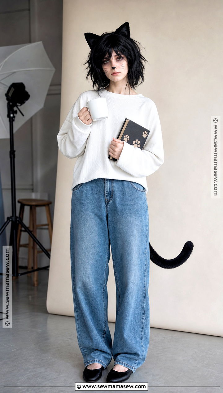 Cat L Cosplay With Black Ears - 40 l cosplay ideas