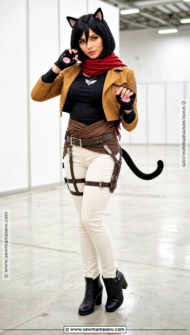 Cat Mikasa Cosplay - 45 mikasa cosplay ideas