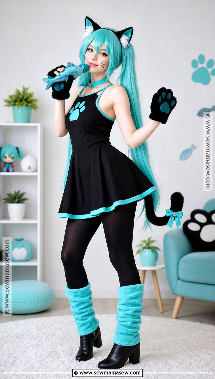 Cat Miku Cosplay Costume - 45 miku cosplay ideas