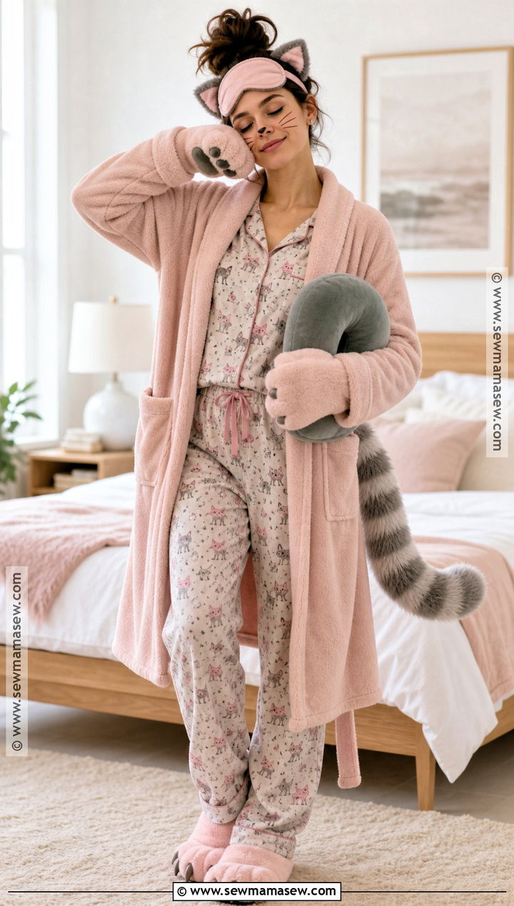 Cat Nap Costume - 30 easy cat costume ideas